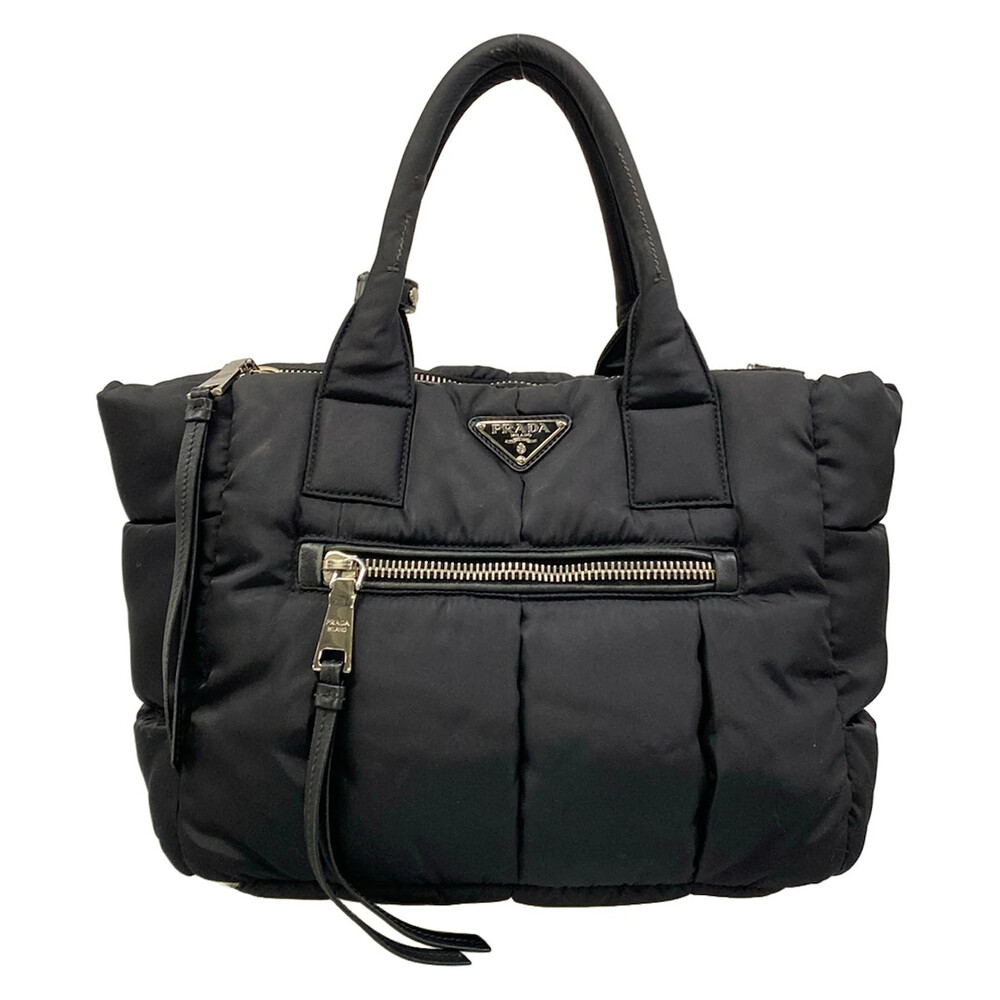 Prada Black Nylon Handbag #310847P95B